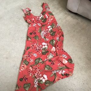 Floral print jumpsuit
